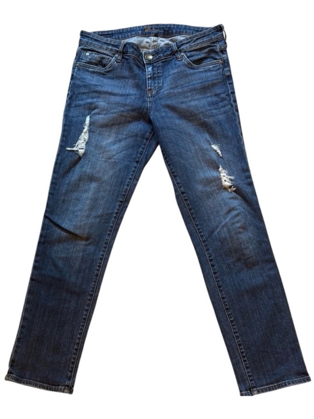 Kut from the Kloth mid rise boyfriend straight leg 8. Style KP494MO6N Cut 104716